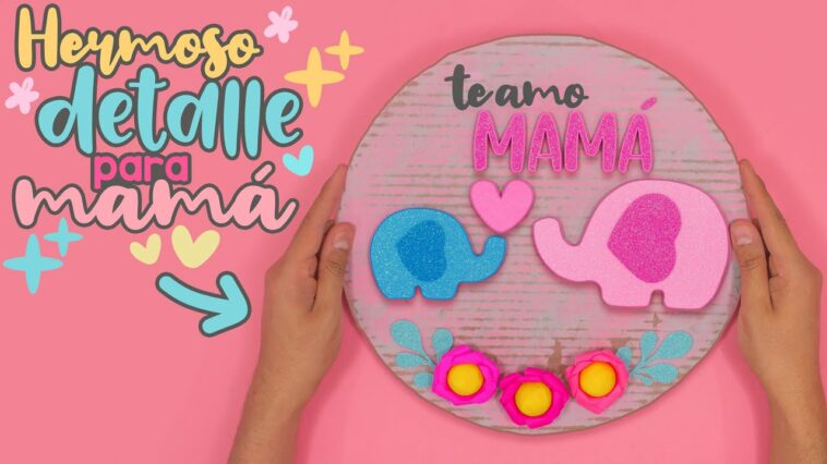 DIY: Tablero colgante para MAMÁ - DÍA DE LAS MADRES