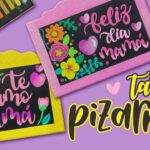 DIY: Tarjetas estilo PIZARRÓN para MAMÁ - DÍA DE LAS MADRES