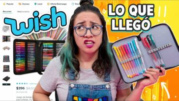 EXPECTATIVA vs REALIDAD ✏️ PAPELERÍA BARATA WISH *Me estafaron* ✄ Craftingeek