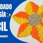 FANTASY HAND EMBROIDERY EASY FLOWERS | BORDADO FANTASÍA FLORES RELLENAS