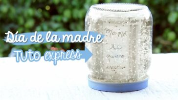 Feliz Día de la madre: Manualidad Express - Frasco Nevado