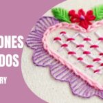 HAND EMBROIDERED HEART | CORAZONES BORDADOS A MANO PUNTADAS FÁCILES