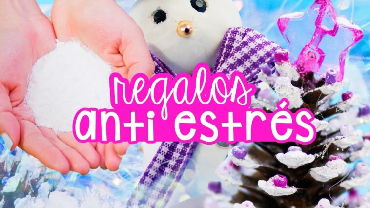 HAZ REGALOS DE NAVIDAD ANTIESTRÉS CASEROS - Nieve Falsa  ✄ Craftingeek