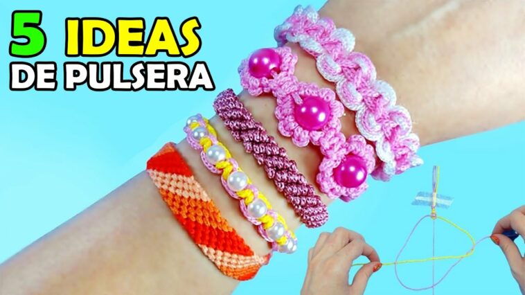 HAZLO TÚ MISMO: 5 IDEAS FÁCILES PARA HACER PULSERAS DE AMISTAD HECHAS A MANO