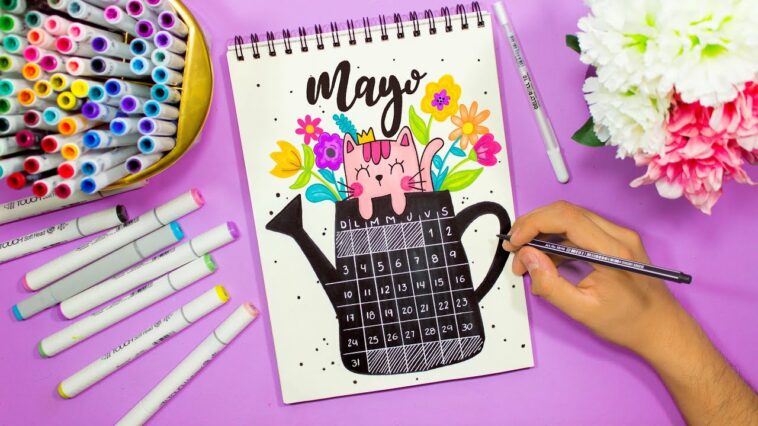 Haz tu CALENDARIO de MAYO - BULLET JOURNAL