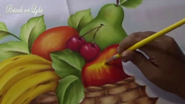 How to Paint Fruit / Como Pintar Frutas