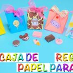 Ideas Hazlo Tú Mismo - CAJA LINDA DE PAPEL PARA TUS REGALOS-IDEAS INCREÍBLES CON PAPEL