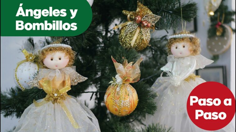 Ideas fáciles para decorar tu árbol de navidad / Ángeles Bombillos