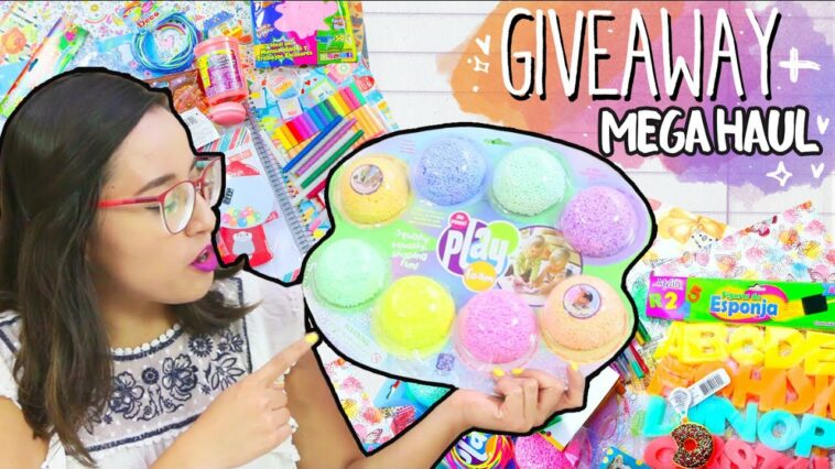 MEGA HAUL de MATERIAL ESCOLAR y Papelería BONITA + GIVEAWAY!!! ♡ MEX/USA ✎ Craftingeek