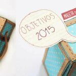 Maleta retro vintage de papel - Manualidades de papel | Craftingeek