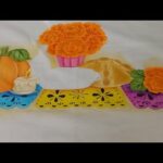 Manualidades / Pintura En Tela / Como Pintar Una Ofrenda Para Día De Muertos