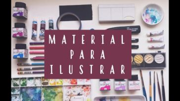 Materiales de Arte⎢Recomendaciones ⎢Ilustración