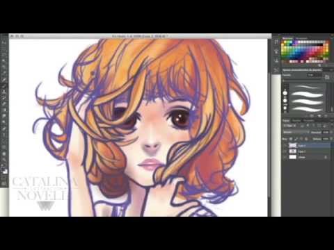 Mylène Farmer Digital Speedpaint