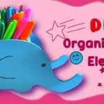 Organizador Elefante - IMPRESIONANTES IDEAS DE DECORACIÓN DE ESCRITORIO-Organizador - Vuelta Al Cole