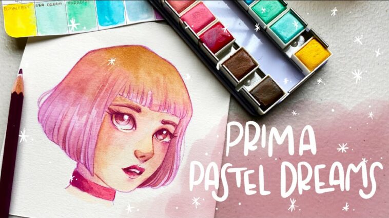 PAINT WITH ME ? PRIMA PASTEL DREAMS WATERCOLORS - Mathilda