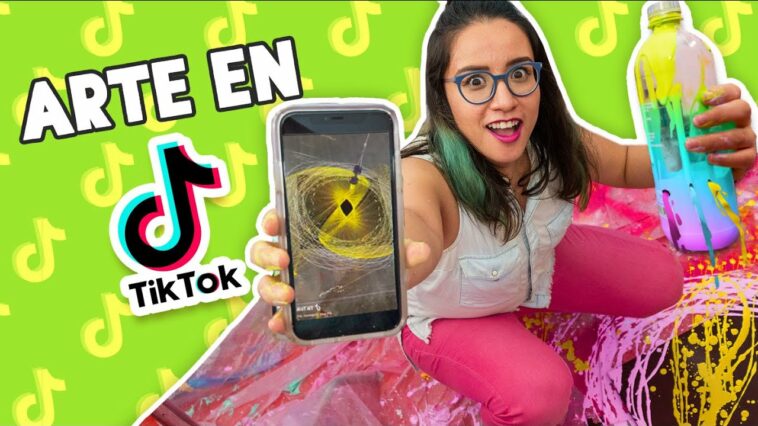 PROBANDO ARTE VIRAL DE TIKTOK ?? *Ke ez ezto* Craftingeek