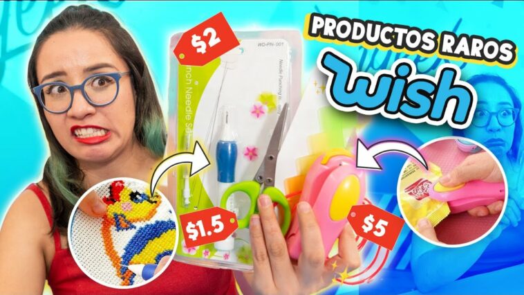 PROBANDO PRODUCTOS BARATOS DE WISH *Me estafaron parte 2* ? ✄ Craftingeek