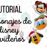 Personajes de Disney navideños