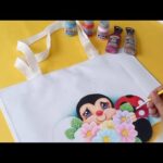 Pintura En Tela Como Pintar Una Bolsa / Como Pintar Una Catarina o Mariquita