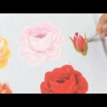 Pintura En Tela Para Principiantes Como Pintar Rosas En Tela