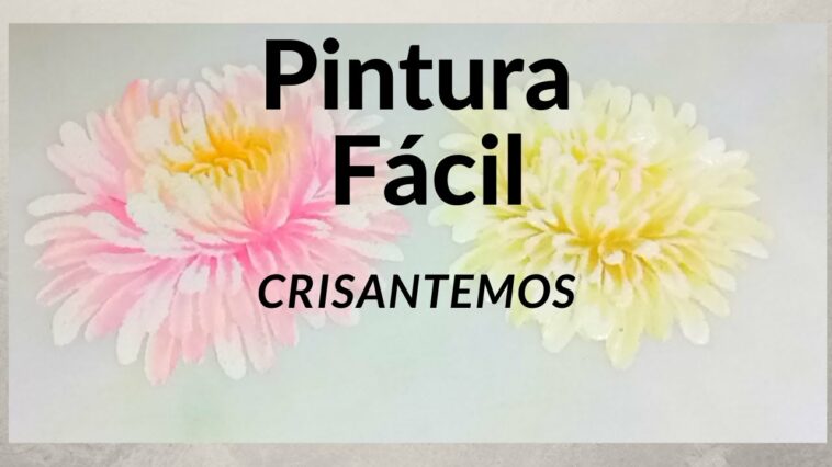 Pintura Fácil Crisantemos