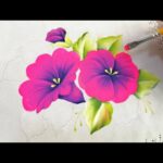 Pintura ?? Flores ? Petunias ?