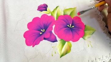 Pintura ?? Flores ? Petunias ?