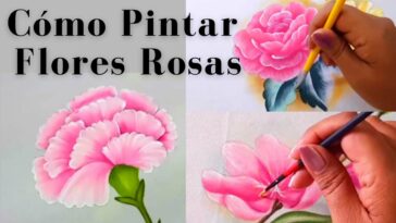 Pintura Flores Rosas