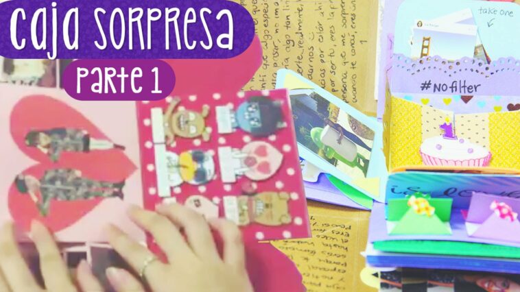 REGALA UNA CAJA SORPRESA - Tutorial Parte 1 (Exploding Box) ✎ Craftingeek