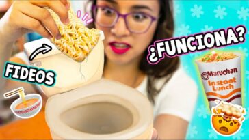 REPARÉ COSAS CON FIDEOS Y ESTO PASÓ ?? DIY Viral vs Craftingeek