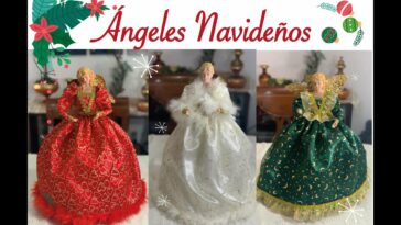 Realiza un Ángel Navideño - Paso a paso