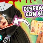 Reto DISFRACES para HALLOWEEN con $100 pesos ✄ Craftingeek