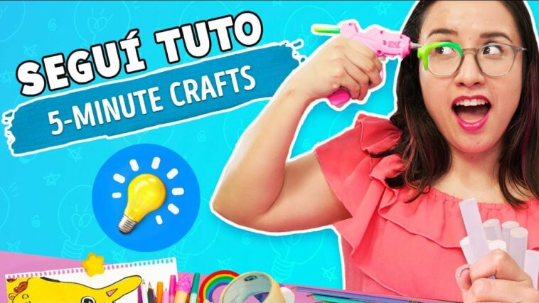 SEGUÍ TUTORIALES DE OTRO CANAL ? IDEAS EN 5 MINUTOS vs Craftingeek