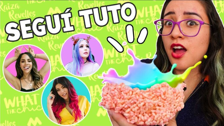 SEGUÍ TUTORIALES de mis AMIGAS YOUTUBERS 2 ? Lesslie Polinesia | Raiza | Whatthechic vs Craftingeek