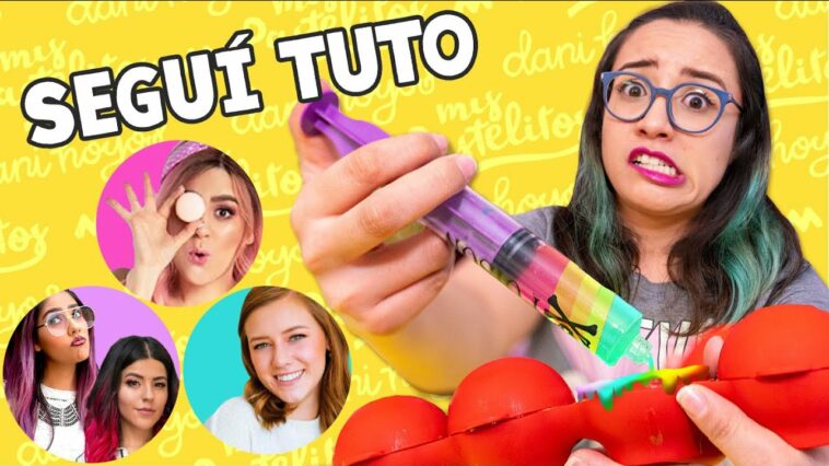 SEGUÍ TUTORIALES de mis AMIGAS YOUTUBERS ? Mis pastelitos | Musas | Dani Hoyos vs Craftingeek