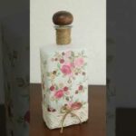 #Shorts Botella reciclada decorativa