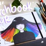 Sketchbook Tour 2020 ? Sketchbook Diana Diaz - Moleskine y algo de  Witchtober