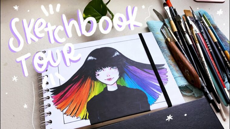 Sketchbook Tour 2020 ? Sketchbook Diana Diaz - Moleskine y algo de  Witchtober