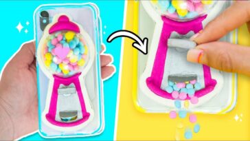 TRANSFORMA tu FUNDA en MÁQUINA DE CHICLES ¡FUNCIONA! ?✎ Craftingeek