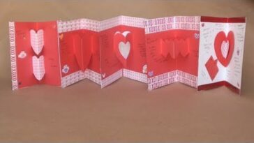 Tarjetas Pop-up 3D para San Valentin [FACIL]