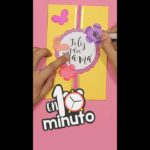 Tuto: Como hacer una carta para mamá - #shorts