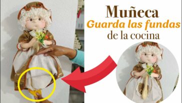 Tutorial - Muñeca Abuelita Guarda fundas