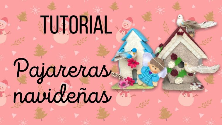 Tutorial Pajareras navideñas