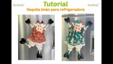 Tutorial - Vaquita Imán de Refrigeradora