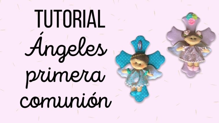 Tutorial ángeles primera comunión