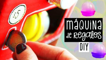 ¡Haz una MAQUINA de REGALOS SORPRESA! para San Valentín / Cumpleaños + SORTEO 4 ✄ Craftingeek