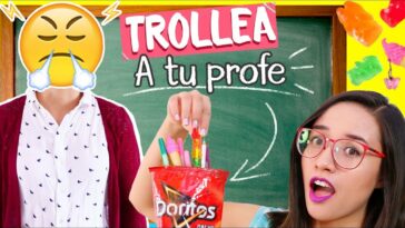 ¡TROLLEA A TU PROFESOR con tus UTILES ESCOLARES!  - ¡NI SE LO ESPERA! ??  ✄ Craftingeek