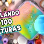 ¡¡MEZCLÉ +100 PINTURAS!! Spray, acrílica, acuarela, etc ¿Qué color saldrá? ✄ Craftingeek