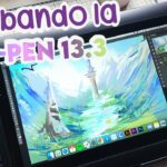 ¿LA MEJOR TABLETA DE DIBUJO ? PROBANDO LA XP-PEN 13.3 PRO