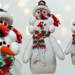 ?Cómo Hacer MUÑECOS DE NIEVE Papá e Hijo, FÁCIL Con Arte en Tus Manos⛄️⛄️